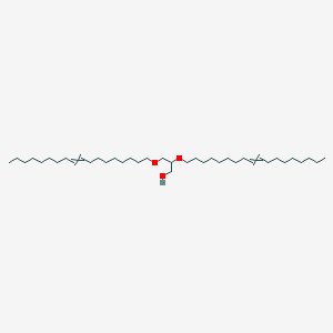 molecular formula C39H76O3 B8352992 2,3-Bis(octadec-9-enoxy)propan-1-ol 