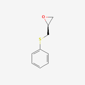 molecular formula C9H10OS B8353010 (2S)-1-phenylthio-2,3-epoxypropane 