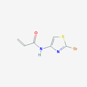 molecular formula C6H5BrN2OS B8353155 4-Acrylamido-2-bromothiazole 