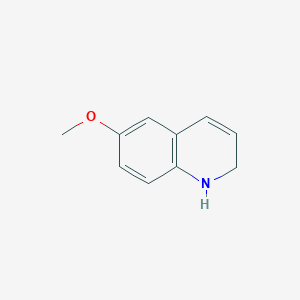 molecular formula C10H11NO B8353180 6-Methoxy dihydroquinoline 