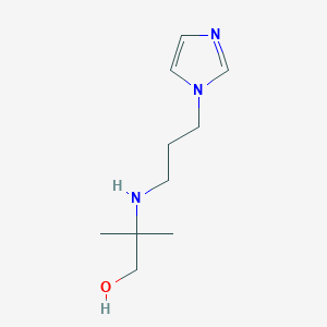 2-[3-(Imidazol-1-yl)propylamino]-2-methyl-1-propanol