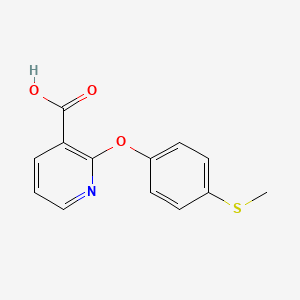 2-(4'-Methylthiophenoxy)nicotinic acid