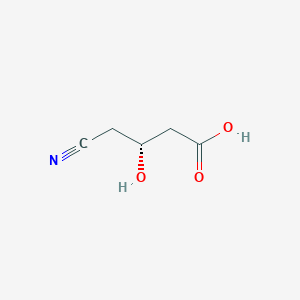 molecular formula C5H7NO3 B8353323 (R)-4-cyano-3-hydroxybutyric acid 