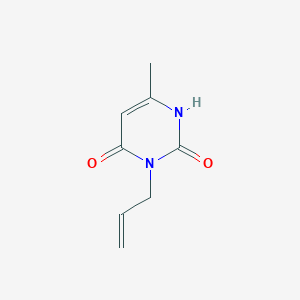 molecular formula C8H10N2O2 B8353345 3-Allyl-6-methyluracil 