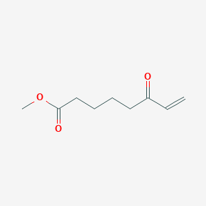 molecular formula C9H14O3 B8353386 6-Oxo-7-octenoic acid methyl ester 