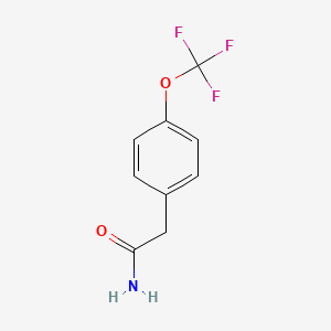 2-[4-(Trifluoromethoxy)phenyl]acetamide