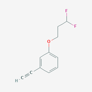 1-(3,3-Difluoropropoxy)-3-ethynylbenzene