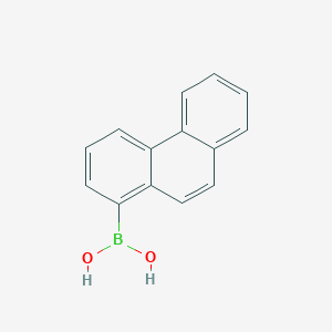 molecular formula C14H11BO2 B8353804 Phenanthreneboronic acid 