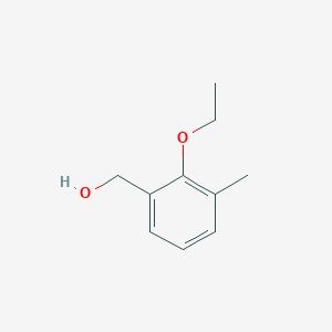 molecular formula C10H14O2 B8353812 2-Ethoxy-3-methylbenzyl alcohol 