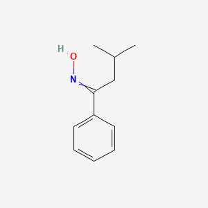 molecular formula C11H15NO B8353867 3-Methylbutyrophenone oxime 