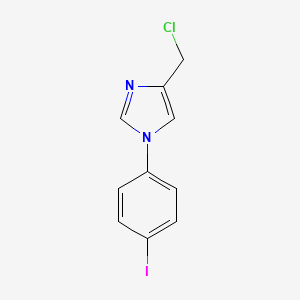 4-Chloromethyl 1-(4-iodophenyl)imidazole