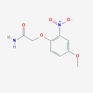 2-Carbamoylmethoxy-5-methoxynitrobenzene