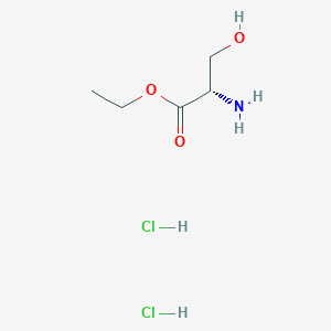 molecular formula C5H13Cl2NO3 B8354140 EthylL-serinatedihydrochloride 