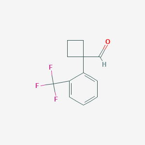 Cyclobutanecarboxaldehyde, 1-[2-(trifluoromethyl)phenyl]-