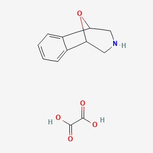 molecular formula C12H13NO5 B8354476 2,3,4,5-Tetrahydro-1H-1,5-epoxybenzo[d]azepine oxalate 