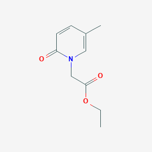 (5-Methyl-2-oxo-2H-pyridin-1-yl)-acetic acid ethyl ester