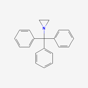 molecular formula C21H19N B8354567 1-(Triphenylmethyl)aziridine CAS No. 26643-30-1