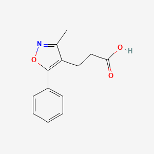 3-(3-Methyl-5-phenyl-4-isoxazolyl)propionic acid