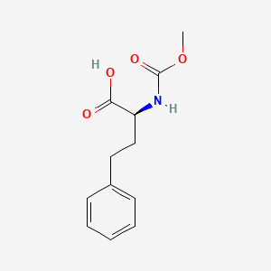 (S)-alpha-(Methoxycarbonylamino)benzenebutanoic acid