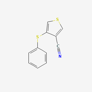 3-Phenylthio-4-thiophene-nitrile