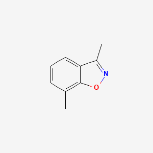 molecular formula C9H9NO B8355014 3,7-Dimethylbenzo[d]isoxazole 