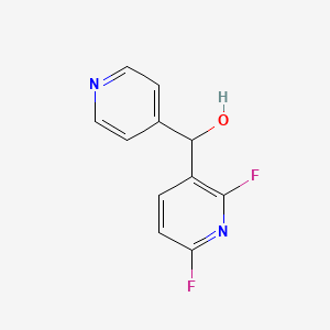 (2,6-Difluoro-pyridin-3-yl)-pyridin-4-yl-methanol