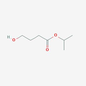 molecular formula C7H14O3 B8355191 Isopropyl 4-hydroxybutanoate 