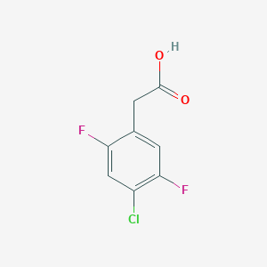 2-(4-Chloro-2,5-difluorophenyl)acetic acid