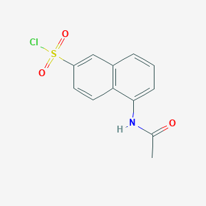 5-(Acetylamino)naphthalene-2-sulfonyl chloride