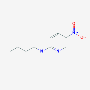 molecular formula C11H17N3O2 B8355516 Methyl-(3-methyl-butyl)-(5-nitro-pyridin-2-yl)-amine 