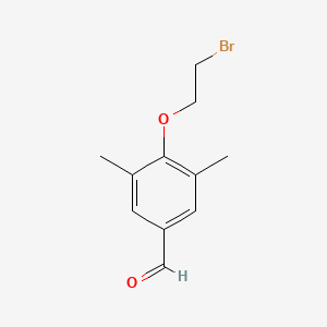 4-(2-Bromoethoxy)-3,5-dimethylbenzaldehyde