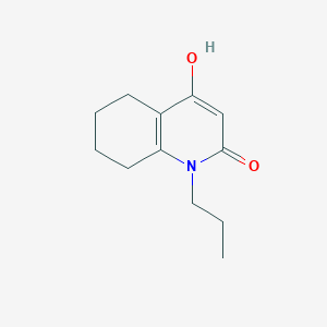 4-Hydroxy-1-n-propyl-5,6,7,8-tetrahydrocarbostyril