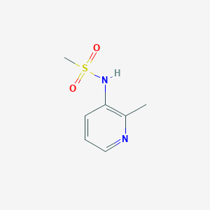 molecular formula C7H10N2O2S B8355818 3-Methylsulfonamido-2-methylpyridine 