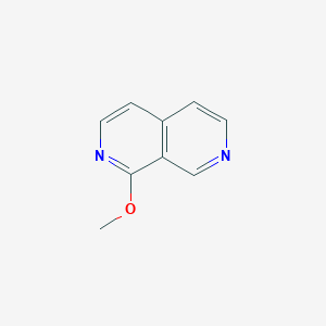 molecular formula C9H8N2O B8355829 1-Methoxy-2,7-naphthyridine 