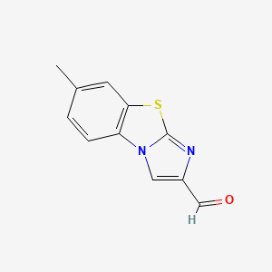 2-Formyl-7-methylimidazo[2,1-b]-benzthiazole