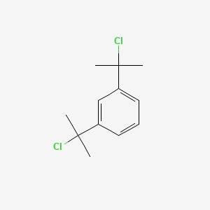 molecular formula C12H16Cl2 B8355919 Benzene, 1,3-bis(1-chloro-1-methylethyl)- CAS No. 37133-18-9