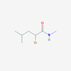 2-Bromo-n,4-dimethylpentanamide