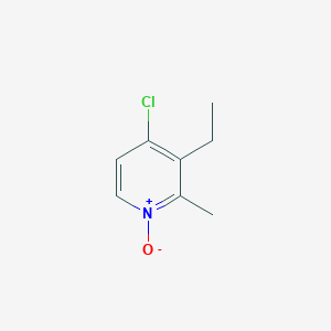 4-Chloro-3-ethyl-2-methylpyridine 1-oxide