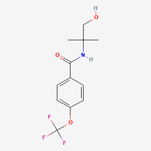 N-(2-hydroxy-1,1-dimethylethyl)-4-(trifluoromethoxy)benzamide
