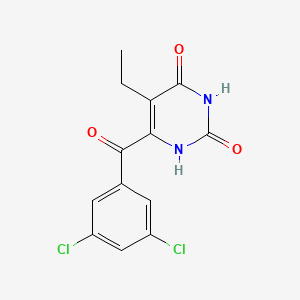 6-(3,5-Dichloro-benzoyl)-5-ethyl-1H-pyrimidine-2,4-dione