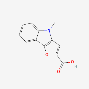 4-Methyl-furo[3,2-b]indole-2-carboxylic acid