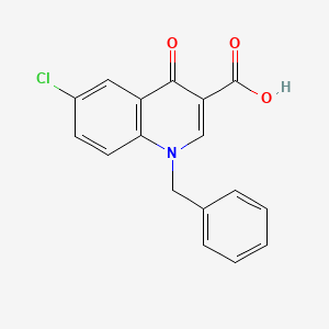 1-benzyl-6-chloro-4-oxo-quinoline-3-carboxylic Acid