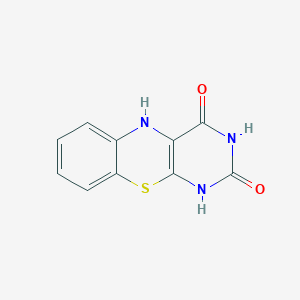 5H-Pyrimido[4,5-b][1,4]benzothiazine-2,4(1H,3H)-dione