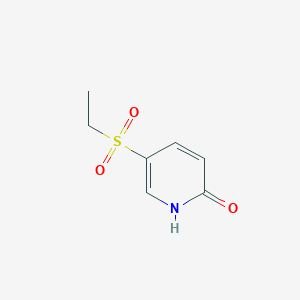 molecular formula C7H9NO3S B8356147 5-Ethanesulfonyl-pyridin-2-ol 
