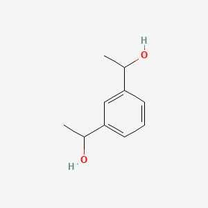 molecular formula C10H14O2 B8356178 alpha,alpha'-Dimethyl-1,3-benzenedimethanol CAS No. 6781-44-8
