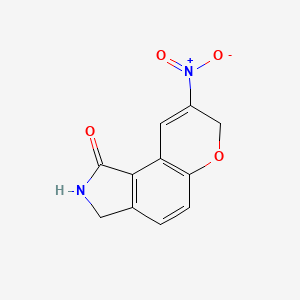 8-nitro-2,3-dihydropyrano[3,2-e]isoindol-1(7H)-one