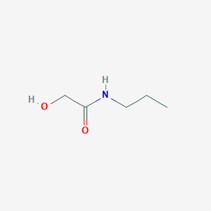 molecular formula C5H11NO2 B8356263 N-propylglycolamide 