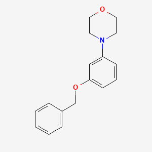 B8356486 4-(3-(Benzyloxy)phenyl)morpholine CAS No. 26926-56-7