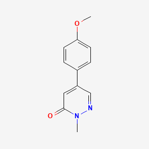 5-(4-methoxy-phenyl)-2-methyl-2H-pyridazin-3-one