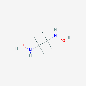 molecular formula C6H16N2O2 B083566 N,N'-Dihydroxy-2,3-dimethyl-2,3-butanediamine CAS No. 14384-45-3